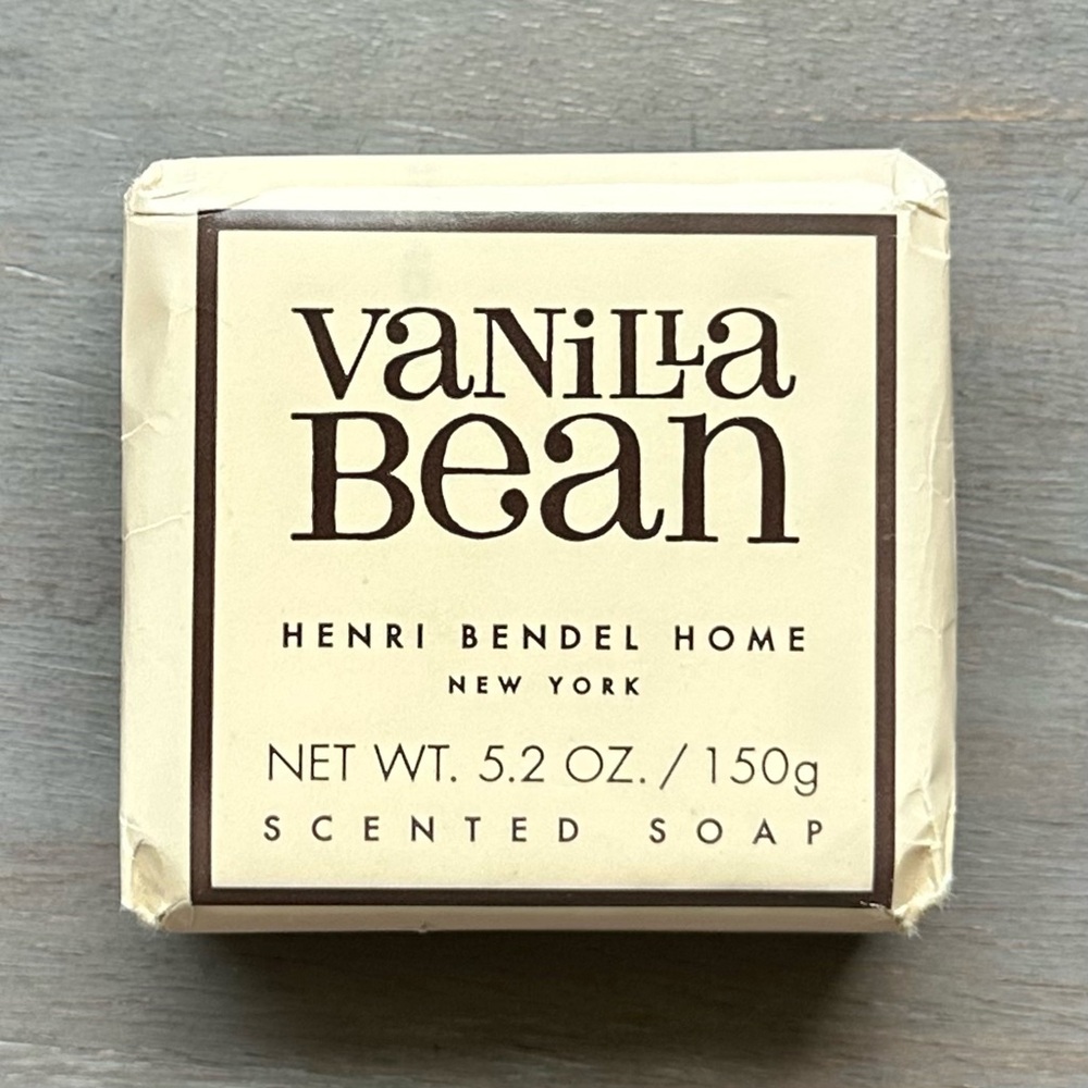 Henri Bendel Home Vanilla Bean Scented Soap